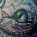 Tattoos - color portrait of the cheshire cat from alice in wonderland the movie - 48075